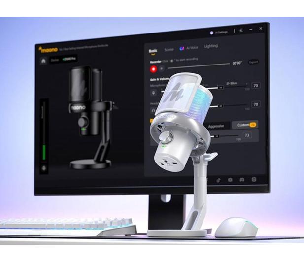 MAONO Mikrofon Maono DM40 Pro (biały) - 1417741 - zdjęcie 4